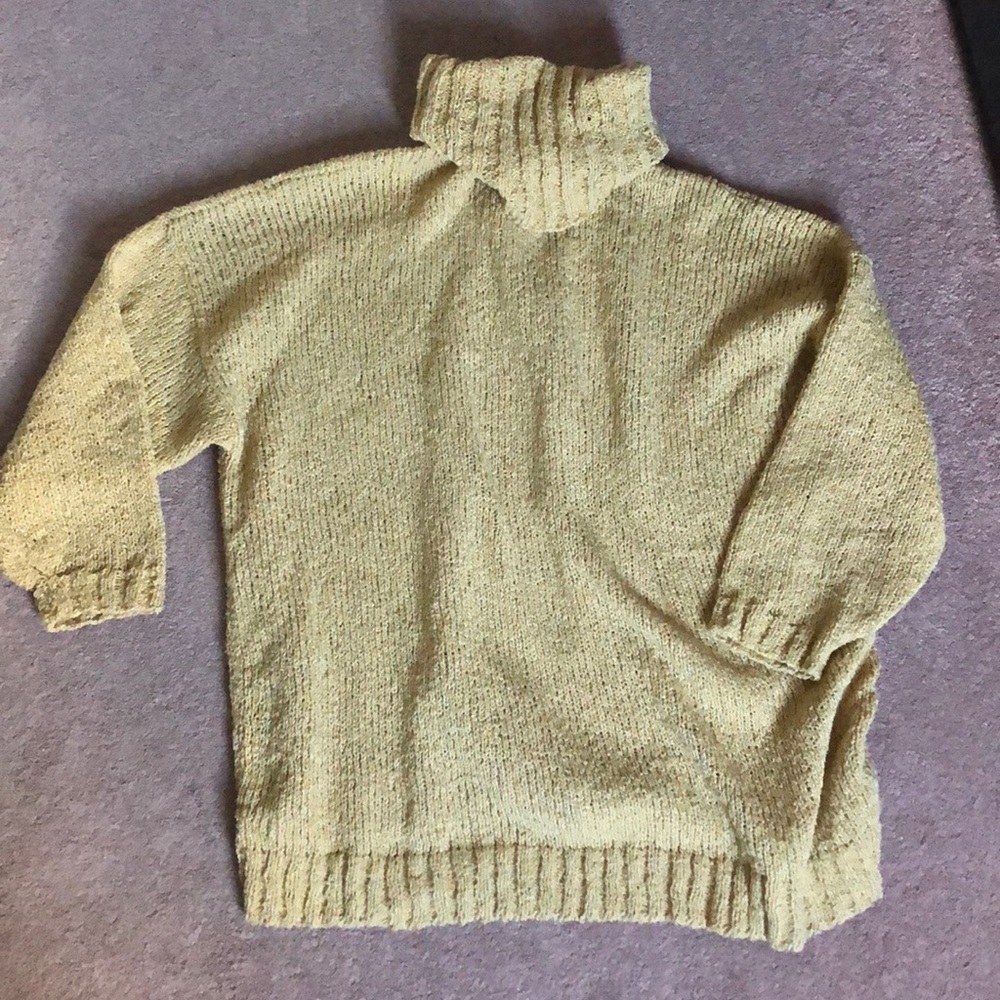 Hand made turtle neck sweater